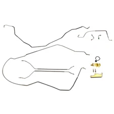 The Stop Shop C1000PV4G Brake Line Kit, 68-72 Chevelle/El Camino