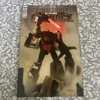 Transformers King Grimlock #3 A Cvr IDW 2021 NM Comic Book