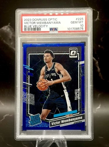 Victor Wembanyama 2023 Panini Prizm Victor Wembanyama #225 Blue