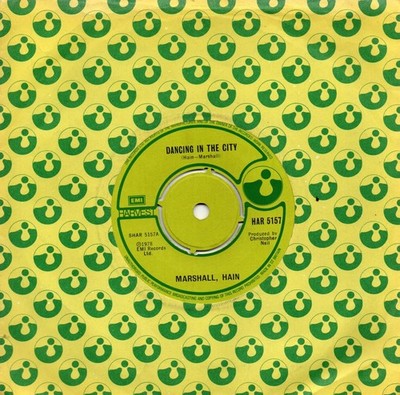Marshall, Hain:Dancing in the city/Take my number:UK Harvest:1978