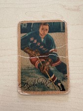 1953-54 Parkhurst #62 Nick Mickoski - New York Rangers (vM1)