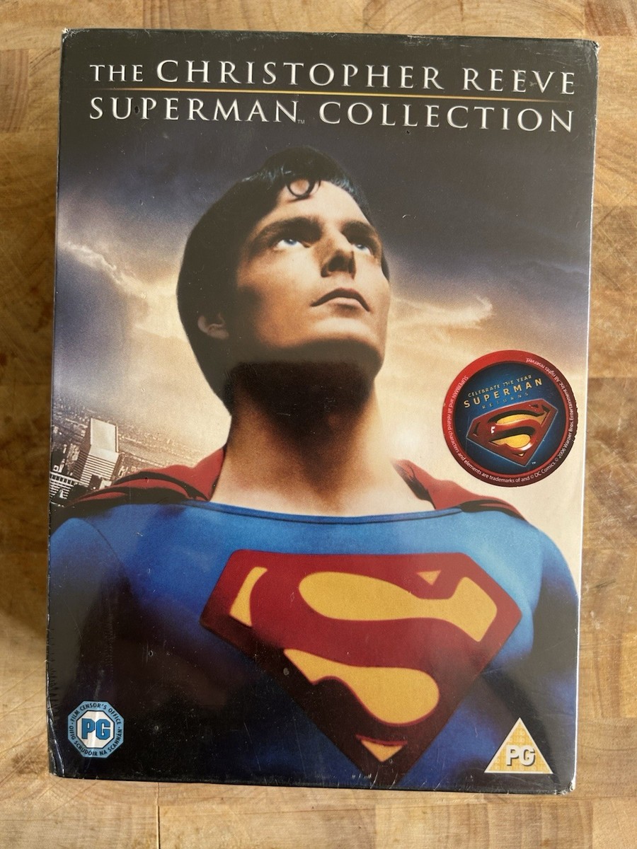 The Christopher Reeve Superman Collection (Box Set) (DVD, 2006