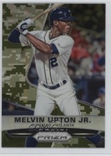 2015 Panini Prizm Camo Prizm 129/199 BJ Upton Melvin Upton Jr #30 07rd