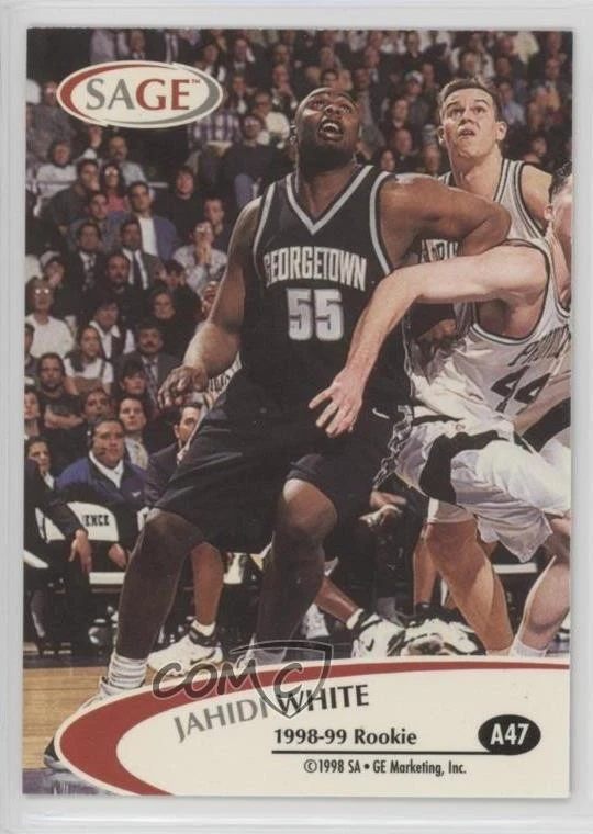 1998 SAGE Authentic Auto Bronze /300 Jahidi White #A47 Auto - Image 2 of 2