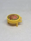 Vintage Fisher Price little people yellow BBQ Grill