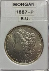 Morgan Silver Dollar 1887-P B.U.