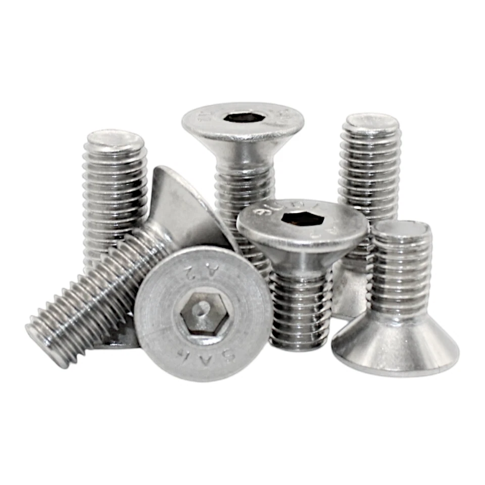 Senkkopfschrauben Senkschrauben Edelstahl A2 V2A M2 M3 M4 M5 M6 M8 M10 ISO 10642 - Bild 3 von 4