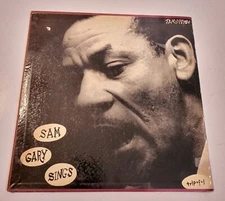 Sam Gary Sings  1956  Transition ‎ TRLP-F-1  Labels Detached  Blues, Gospel  VG+