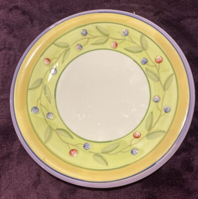 Studio Nova Provence Garden  Plate 8 1/4 KT436