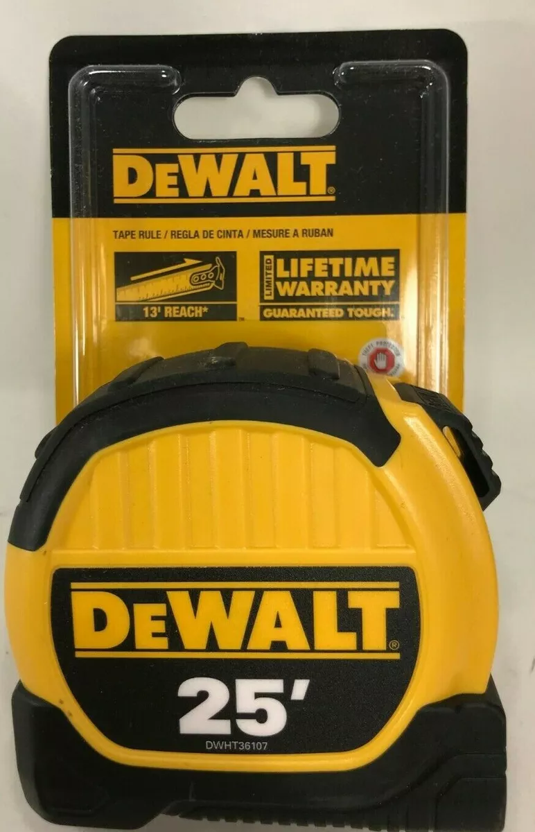 DeWalt DWHT36107 Tape Measuring 25 ft