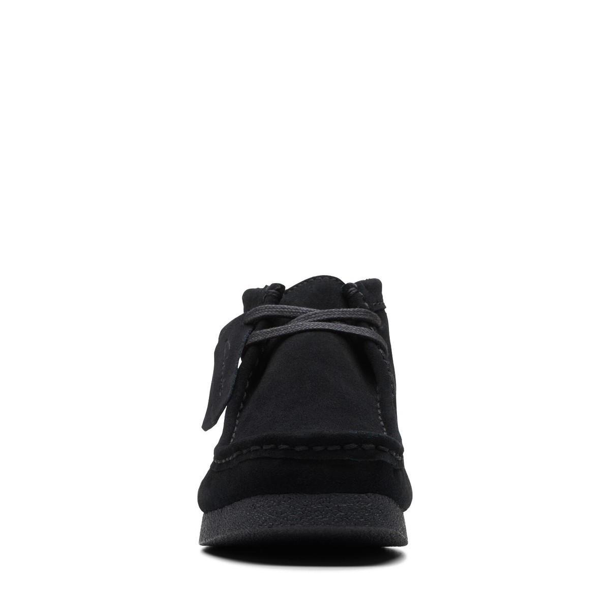 New Men Clarks Wallabee Evo Black Suede Leather Rubber