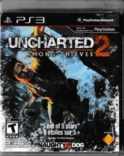 Uncharted 2: Among Thieves (Sony PlayStation 3) Complete w. Manual 