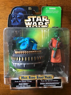 Star Wars Power of the Force 1997 Max Rebo Band Pairs Max Rebo Doda Bodonawieedo