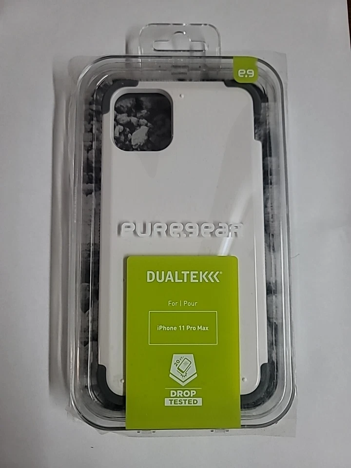 Funda protectora contra caídas PureGear DualTek para Apple iPhone 11 Pro Max Foto 2 de 3