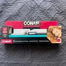 Vintage Conair Instant Heat 3/4" Curling Iron Styler 15 Settings w/Box Tested