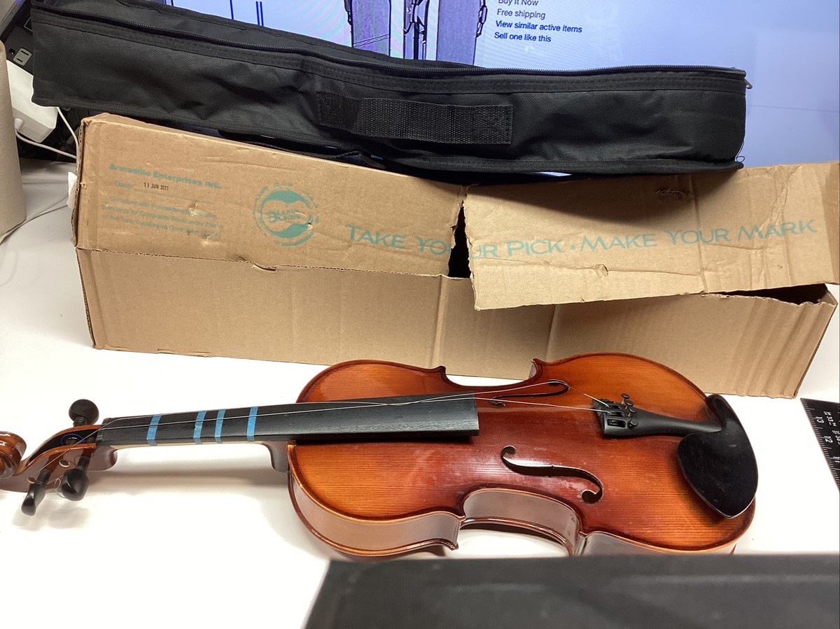 ドイツ製4/4Josef Kreuzinger Geigenbaumeisfer Karl Hermann 4/4 Violin, German (1964) #112821 – Jakes Main
