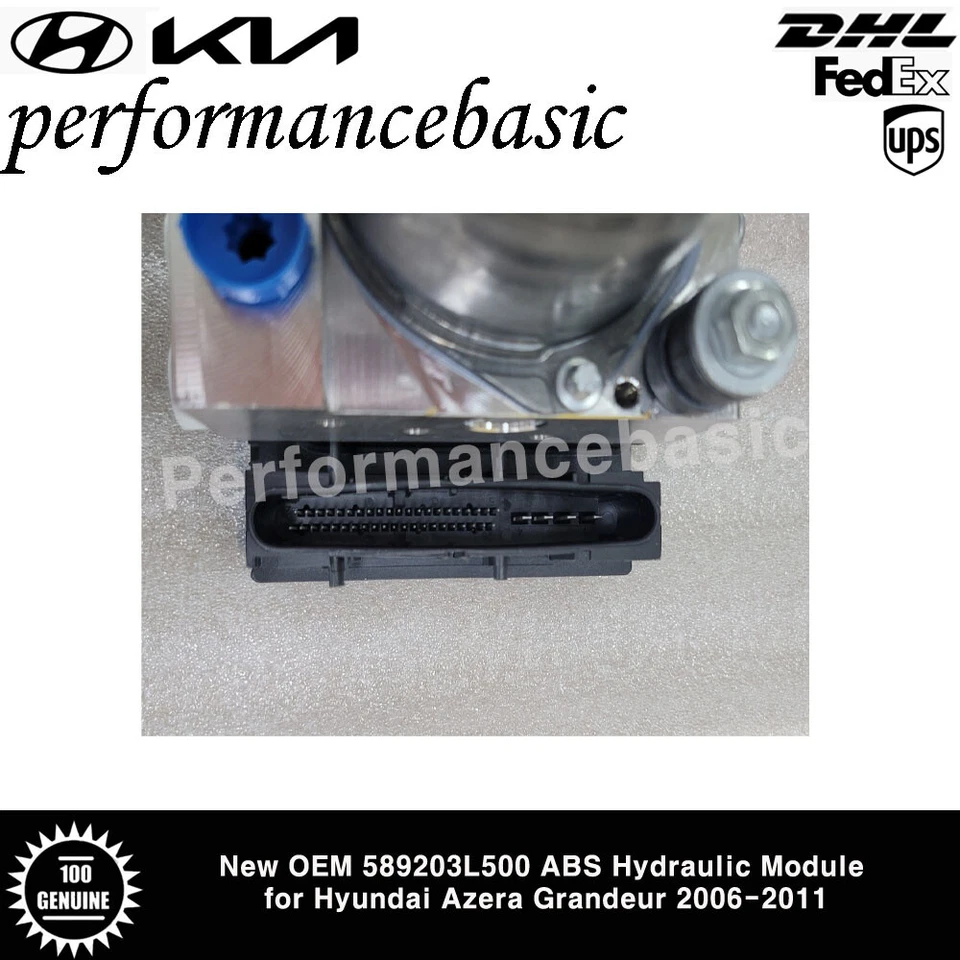 New OEM 589203L500 ABS Hydraulic Module for Hyundai Azera Grandeur 2006-2011 - Imagem 4 de 4