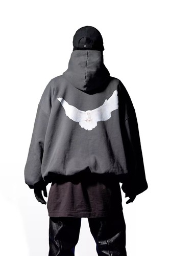 YEEZY GAP BALENCIAGA Dove Hoodie Black M | labiela.com