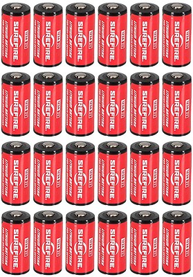 24 Surefire 3V SF123A CR123A Lithium Batteries -BULK | eBay
