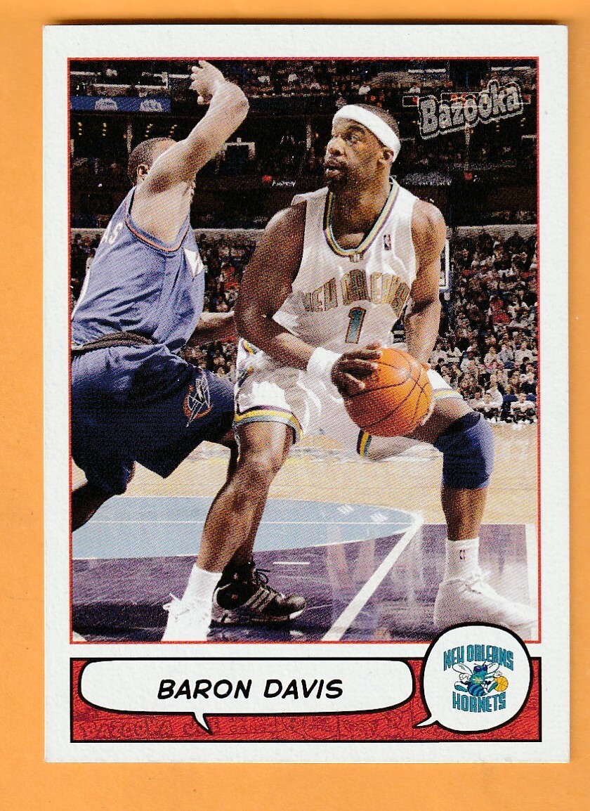 Baron Davis New Orleans Hornets 2004-05 Bazooka #44 UCLA Bruins 16I