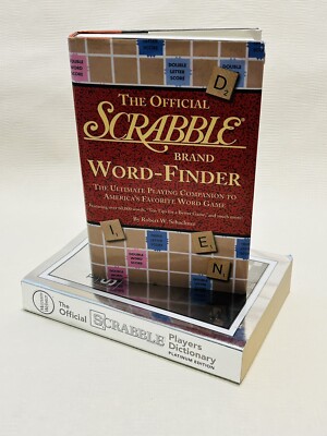 Robert Schachner Official Scrabble Players Dictionary Platinum Word Finder Book