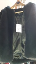 Jasper Conran Jacket Faux Fur - Brand New With Tags Size 12.