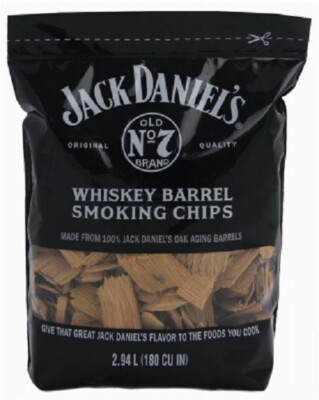 Jack Daniel's 180 cu in 01749 Whiskey Barrel Smoking Chips