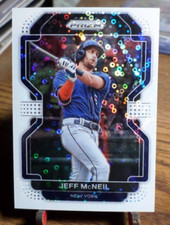 2022 Prizm White Donut Circles #244 Jeff McNeil #D/5 SSP