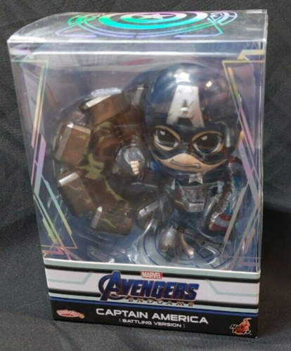 Hot Toys Cosbaby COSB645 Avengers Endgame Captain America Battle Version New - Picture 1 of 1