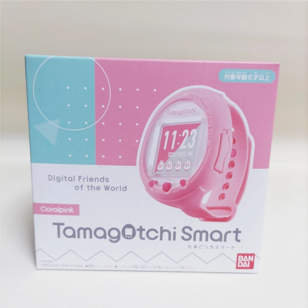BANDAI Tamagotchi Smart Coralpink Pink Limited JAPAN OFFICIAL NEW