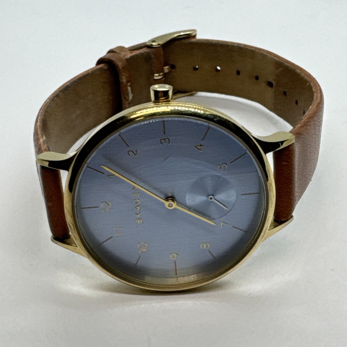 Skagen Anita SKW2407 Women\'s Brown Leather Analog Dial Quartz Watch JNA556 Skagen Anita SKW2407 Women main image 4