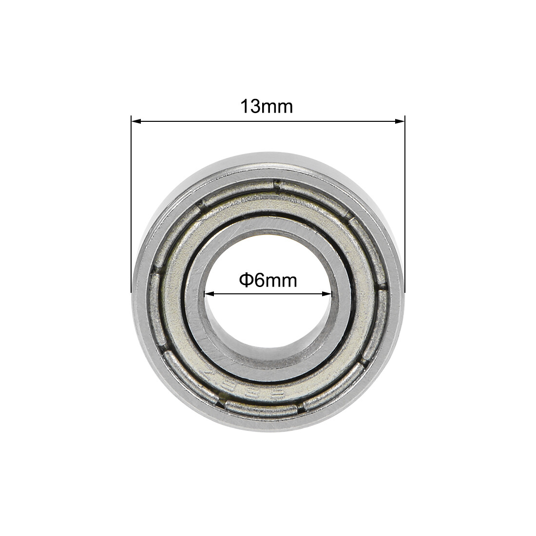 QUARKZMAN 10x MR148ZZ Kugellager 8x14x4mm - Chromstahl Präzisionslager ABEC 5 Doppelt Geschirmt