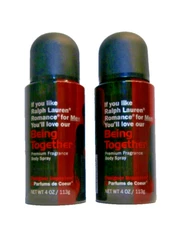 Designer Imposters Being Together Premium Fragrance Body Spray 4oz (2 cans)