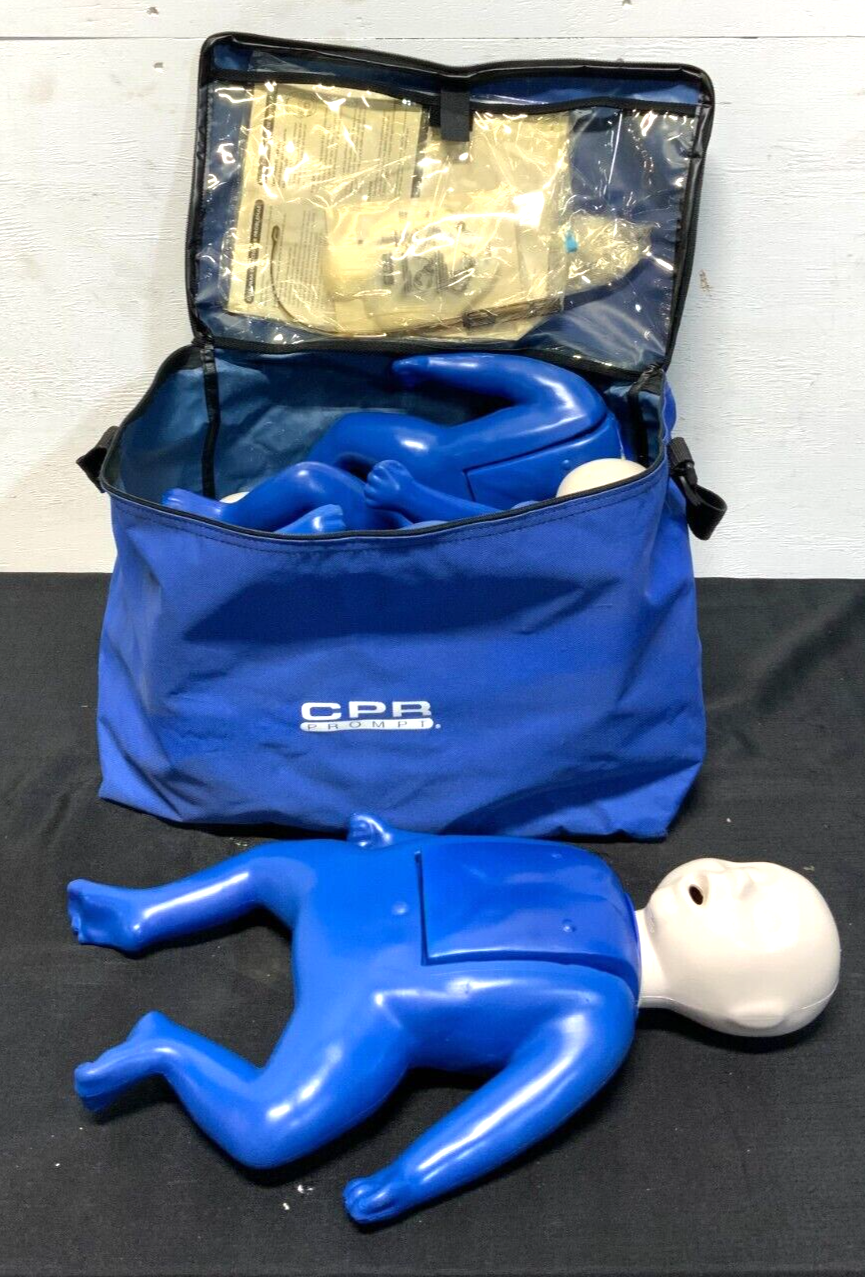 CPR Prompt Infant Training Manikins Tan w/ Bag 5 Pack 11E eBay