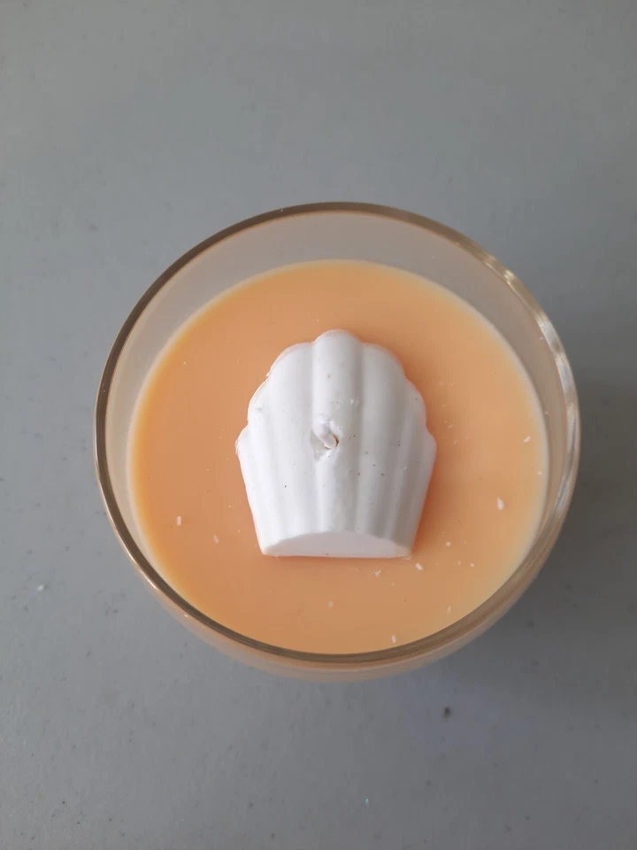 Sunset Citrus & Coconut Soy Jar Candle & Trinket Holder-Free Shipping! - Image 3 of 4