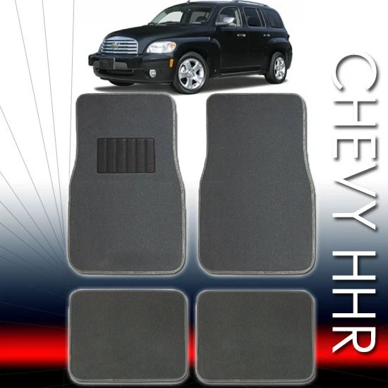 HAFIDI Set completo di tappetini per tutte le condizioni atmosferiche per Chevy Trailblazer AWD e Cargo Liner 2021-2024 (adatti solo per carichi nella posizione del ponte superiore) - Nero