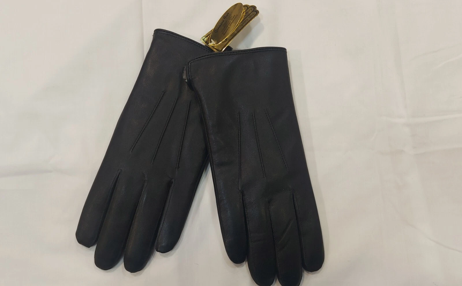mens leather gloves rabbit fur lining winter warm classy elegant