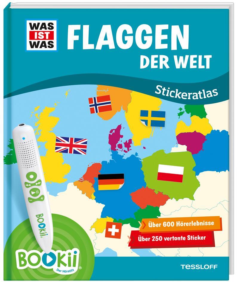 Thumbnail - Bookii® Was Ist Was Stickeratlas Flaggen Der Welt.: Über 600