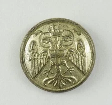 1890s-WWI Austrian Army Prussian German Uniform Button L3AT