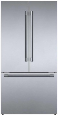 Bosch 800 Series 36'' Smart Counter Depth French Door SS Refrigerator B36CT81SNS