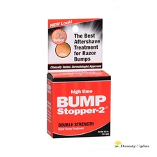 High Time Bump Stopper-2 Double Strength Razor Bump Treatment 0.5 oz