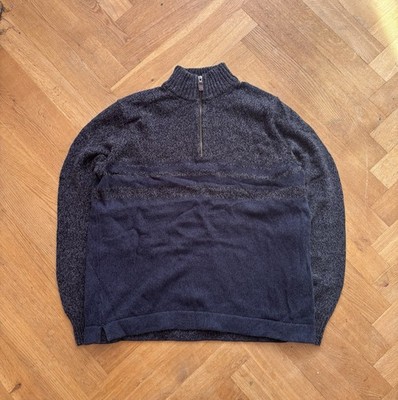 Eddie Bauer Sweater Grau Vintage Größe XL Sehr Guter Zustand Old Money Casual