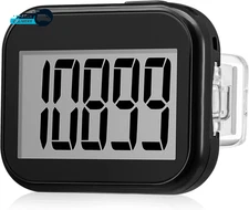 3D Pedometer for Walking Simple Step Counter for Walking with Removable