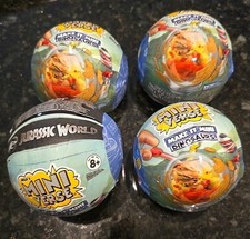 4 Lot  MGA's Miniverse Make It Mini Dinosaurs Jurassic World Dinosaur New Sealed