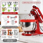 KITOART Foldable Silicone Bowl Liners for KitchenAid 5 QT Tilt-Head Stand Mixers — photo 5