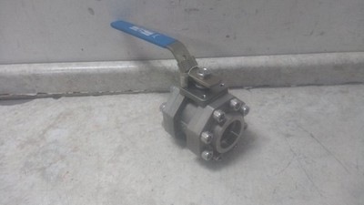 Milwaukee Valve 35FSS1NLL-200 2 In Connection Size Manual Two-Way Ball Valve