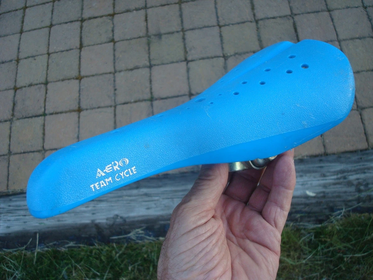 BMX Bike-Old School Blue Saddles, Seat Vintage Bike Parts for sale