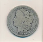 1882 - CC $1 MORGAN SILVER DOLLAR US COIN