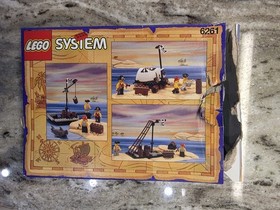LEGO (6261) Pirates System: Raft Raiders 100% w/ Box Instruction Mini Figures