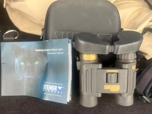 Steiner Merlin 10x26 Binoculaires Fast Close Focus Noir avec boîtier